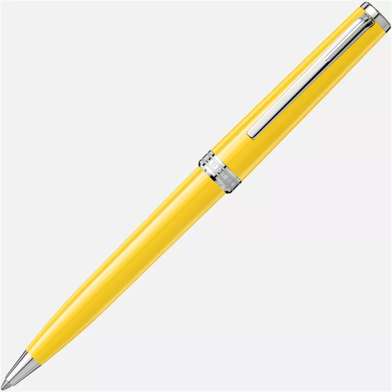 Montblanc - Stylo bille PIX jaune moutarde