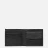 montblanc - portefeuille 4cc avec porte-monnaie meisterstück soft grain