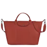 longchamp - sac porté main le pliage cuir