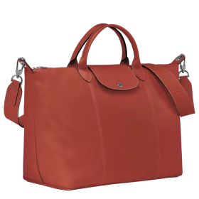 longchamp - sac porté main le pliage cuir