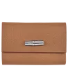 longchamp - portefeuille compact roseau