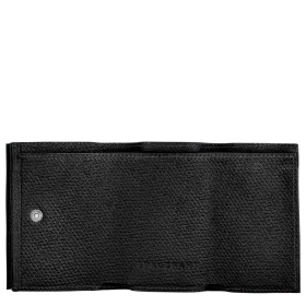 longchamp - portefeuille compact roseau
