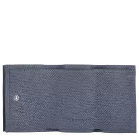 longchamp - portefeuille compact roseau