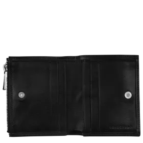 longchamp - portefeuille compact  roseau