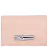 longchamp - portefeuille compact roseau box