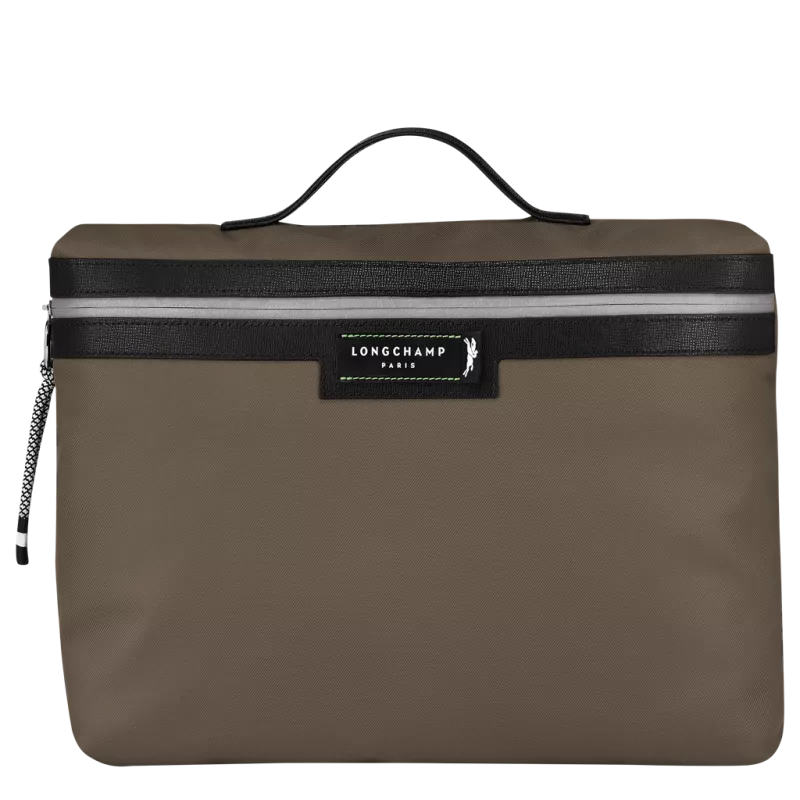 longchamp - porte-documents green district longchamp - porte-documents green district