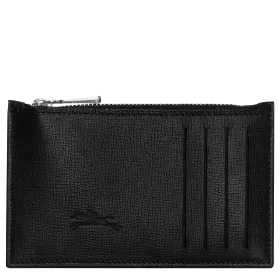 longchamp - porte-monnaie baxi grainé