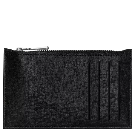 longchamp - porte-monnaie baxi grainé