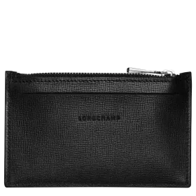 longchamp - porte-monnaie baxi grainé