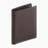 le tanneur - portefeuille vertical poche id marius en cuir grainé