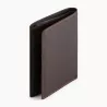 le tanneur - portefeuille vertical poche id marius en cuir grainé