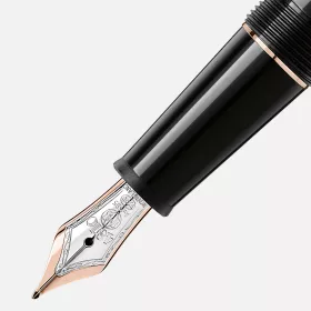 Stylo plume Meisterstück doré à l’or rose Montblanc