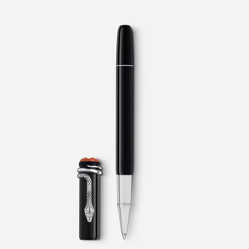 montblanc - rollerball montblanc heritage collection rouge et noir special edition montblanc - rollerball montblanc heritage collection rouge et noir special edition