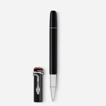 montblanc - rollerball montblanc heritage collection rouge et noir special edition