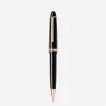 montblanc - stylo bille meisterstück legrand doré à l'or rose
