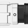 montblanc - ceinture réversible de 30 mm en cuir noir/marron