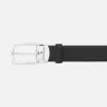 Ceinture de 30 mm en cuir noir Montblanc