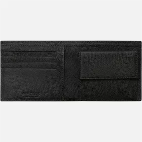 montblanc - portefeuille 4cc avec porte-monnaie montblanc sartorial