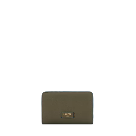 Portefeuille Rectangulaire Compact Zippé Ninon De Lancel