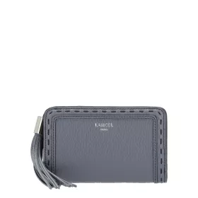 lancel - portefeuille compact rectangulaire zippé m premier flirt de lancel