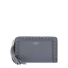 lancel - portefeuille compact rectangulaire zippé m premier flirt de lancel