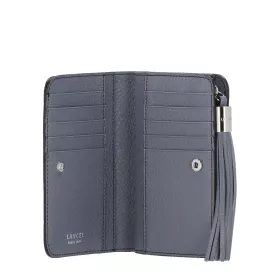 lancel - portefeuille compact rectangulaire zippé m premier flirt de lancel