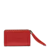 lancel - portefeuille compact rectangulaire zippé m premier flirt de lancel