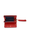 lancel - portefeuille compact rectangulaire zippé m premier flirt de lancel