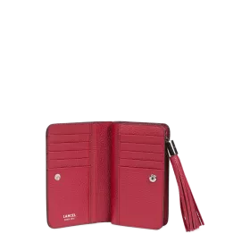 lancel - portefeuille compact rectangulaire zippé m premier flirt de lancel
