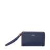 lancel - portefeuille compact rectangulaire zippé m premier flirt de lancel