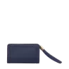 lancel - portefeuille compact rectangulaire zippé m premier flirt de lancel