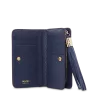 lancel - portefeuille compact rectangulaire zippé m premier flirt de lancel