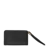 lancel - portefeuille compact rectangulaire zippé m premier flirt de lancel