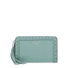 lancel - portefeuille compact rectangulaire zippé m premier flirt de lancel