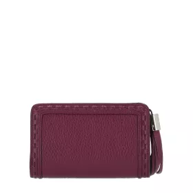 lancel - portefeuille compact rectangulaire zippé m premier flirt de lancel