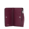 lancel - portefeuille compact rectangulaire zippé m premier flirt de lancel