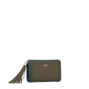 lancel - portefeuille compact rectangulaire zippé m premier flirt de lancel