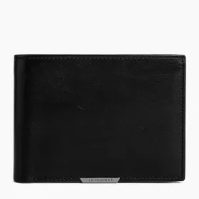 le tanneur - porte cartes avec poche billet baudelaire en cuir