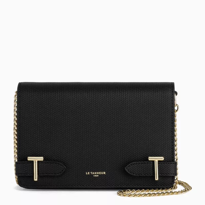 Petit Sac Bandoulière Emilie En Cuir Signature T Le Tanneur Petit Sac Bandoulière Emilie En Cuir Signature T Le Tanneur