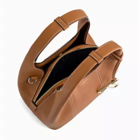 Le Tanneur - petit sac à main juliette en cuir grainé