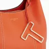 Le Tanneur - petit sac à main juliette en cuir grainé