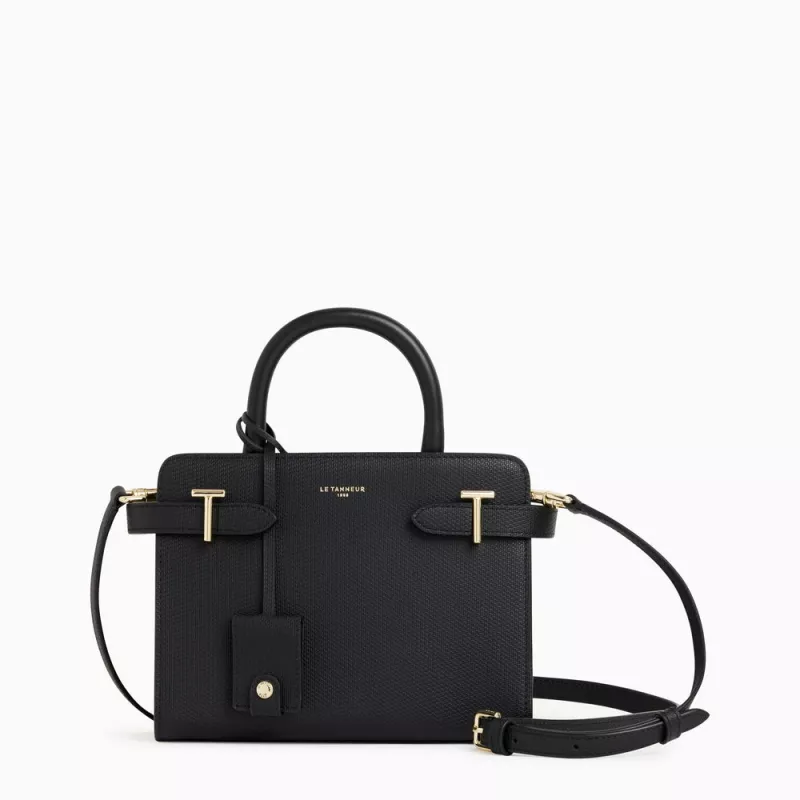 Petit Sac À Main Emilie En Cuir Signature T De Le Tanneur Petit Sac À Main Emilie En Cuir Signature T De Le Tanneur