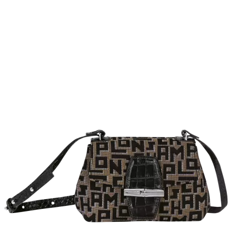 longchamp - sac porté travers xs  roseau