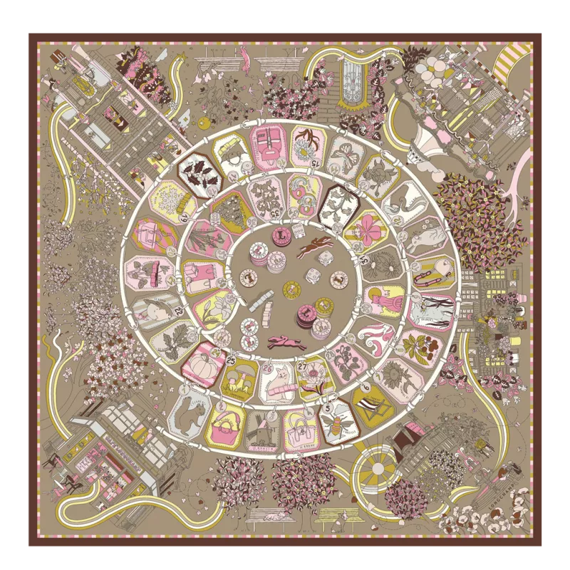 longchamp - carré de soie  collection printemps/été 2022