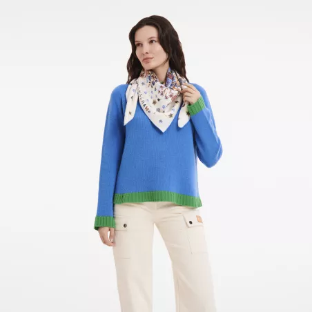 longchamp - carré de soie  collection printemps/été 2022