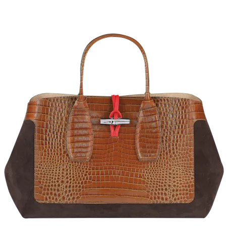 longchamp - sac porté main l  roseau