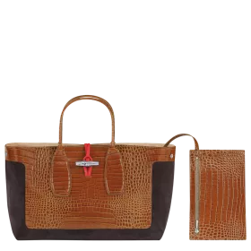 longchamp - sac porté main l  roseau