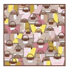 longchamp - carré de soie  collection automne-hiver 2021