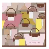 longchamp - carré de soie  collection automne-hiver 2021