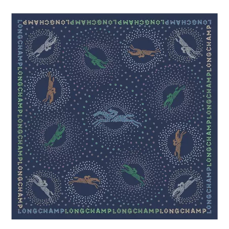longchamp - carré de soie  collection printemps/été 2022